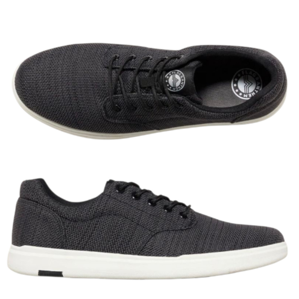 Flag & Anthem Clancy Knit Dark Gray  Mens Casual Sneaker Shoes Size 12